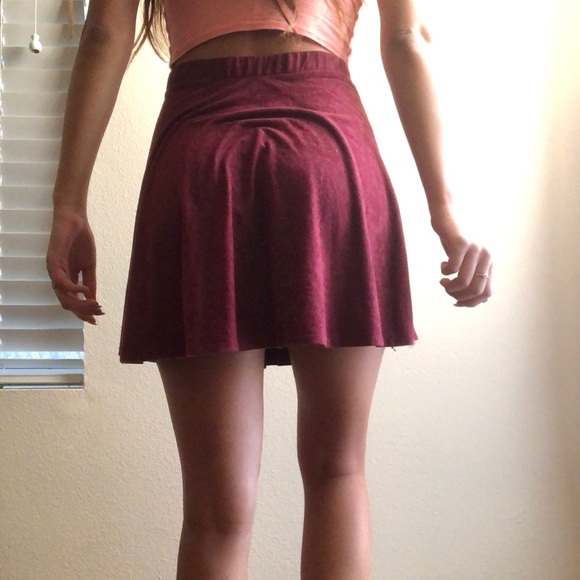 La hearts velvet skirt - Picture 4 of 5